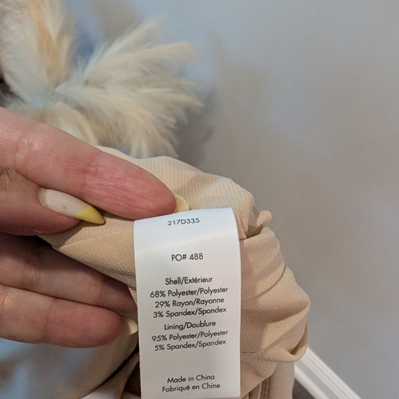 Elizabeth and James One-Shoulder Beige Dress - Picture 7 of 10